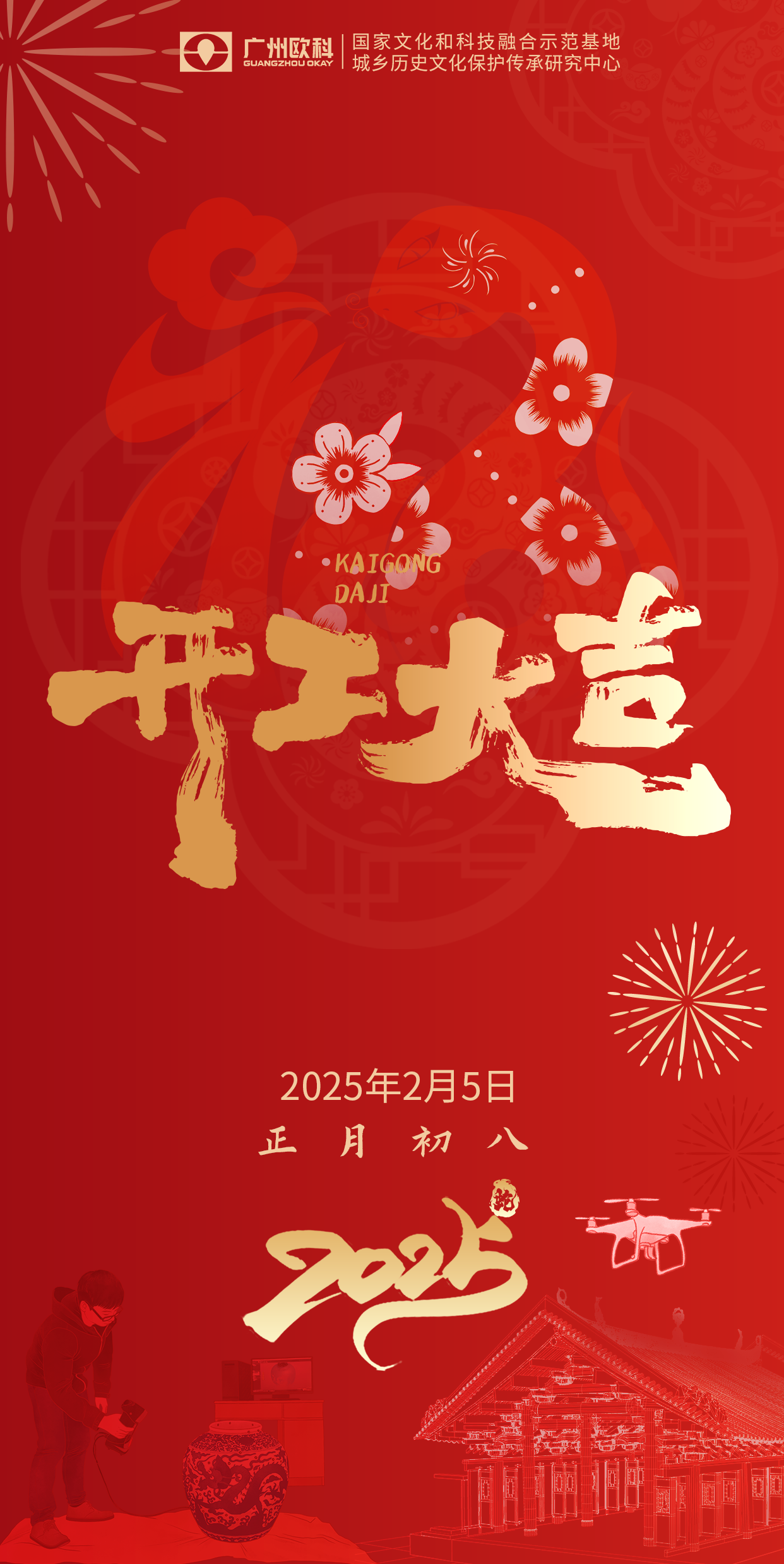 正月初八，宜开工